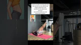Flatten Lower Belly Fast 🔥 Best Exercise for Sagging Abdomen &amp; Core Strength