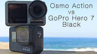 Osmo Action vs GoPro Hero 7 Black (Round 1)