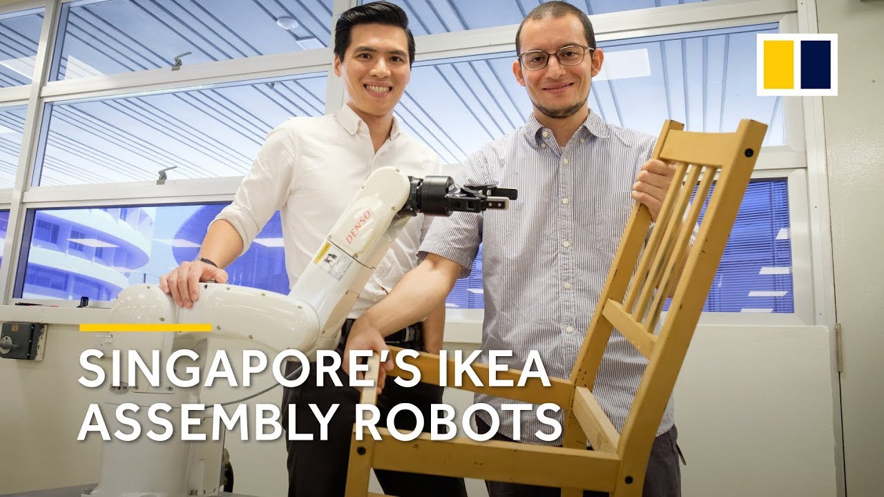 This Singapore-made robot can assemble IKEA furniture in 20 minutes