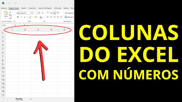 Colunas Com Números no Excel: Como Alterar as colunas para Letras?