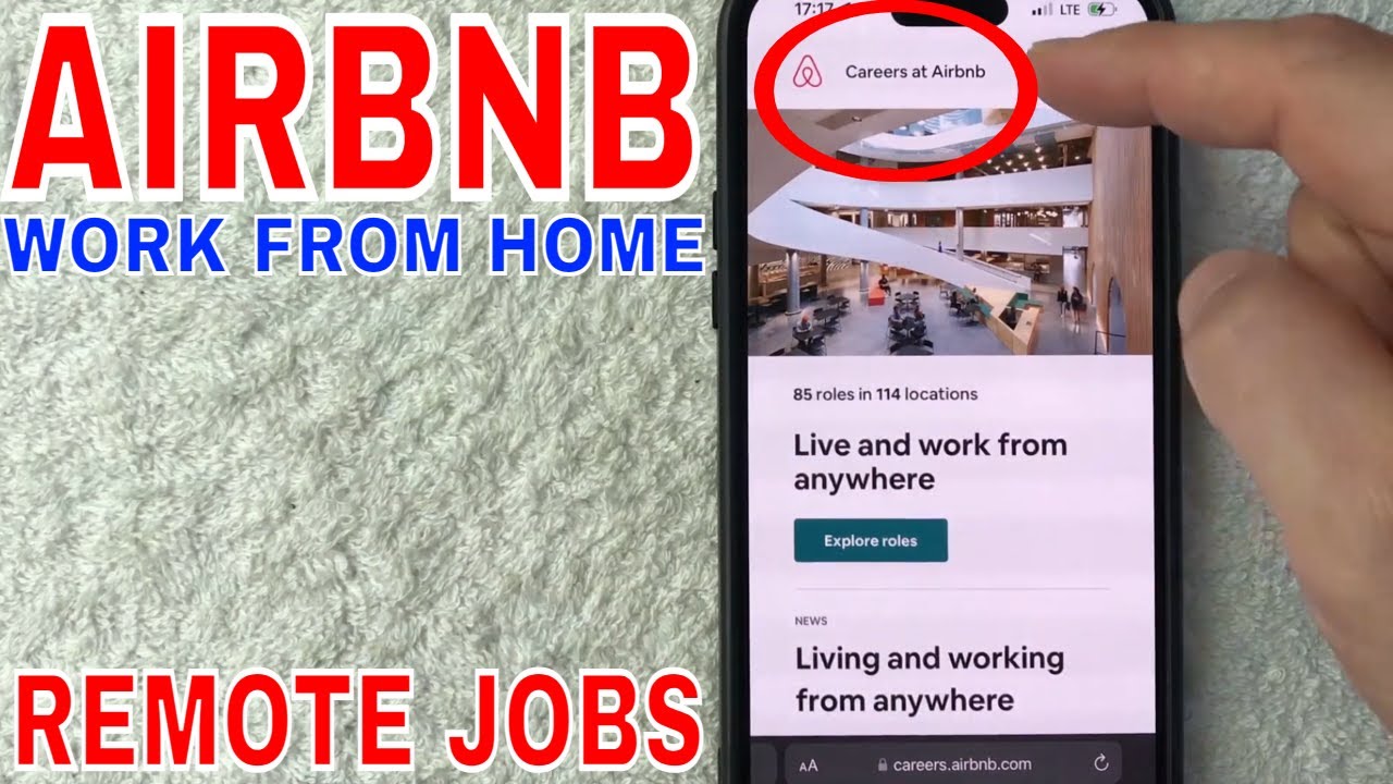 ✅ How To Find AirBnb Work From Home Remote Jobs 🔴