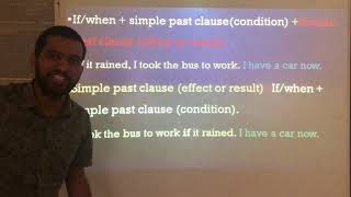English Grammar  (Past Real Conditionals)