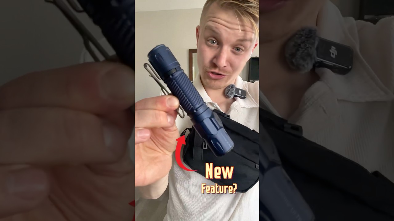 Flashlight technology is getting insane... (Olight)