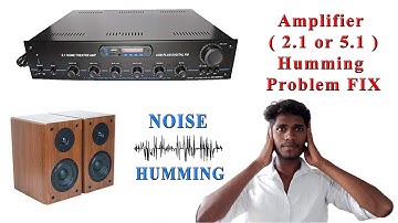 Amplifier (2.1or 5.1) Humming or Noise Problem solving Solution | Tamil | M42 TECH
