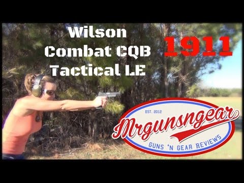 Wilson CQB LE 1911 Pistol Review: Fighting 1911 Excellence!