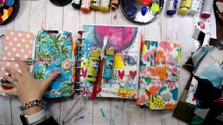 Mixed Media Collage Art Journaling