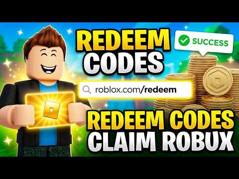 How to Redeem Roblox Codes on Mobile & PC (2026 Guide) 💳✨Roblox Code Redemption to  Claim Robux 🎮💰