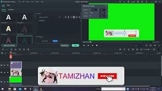 how to make subscribe button filmora x in pc tamil