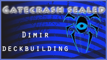 GTC sealed #1 - Deckbuilding with Dimir (Magic the gathering)