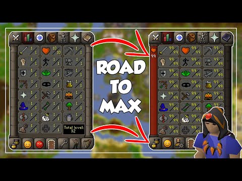 How to MAX in OSRS! 2 ways of achieving all 99s - Old School Runescape