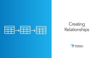 Creating relationships using two tables
