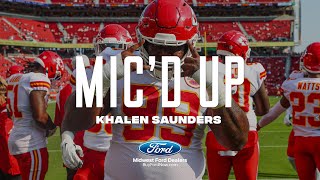 Khalen Saunders Mic'd Up: "It's time to sliiiime out "