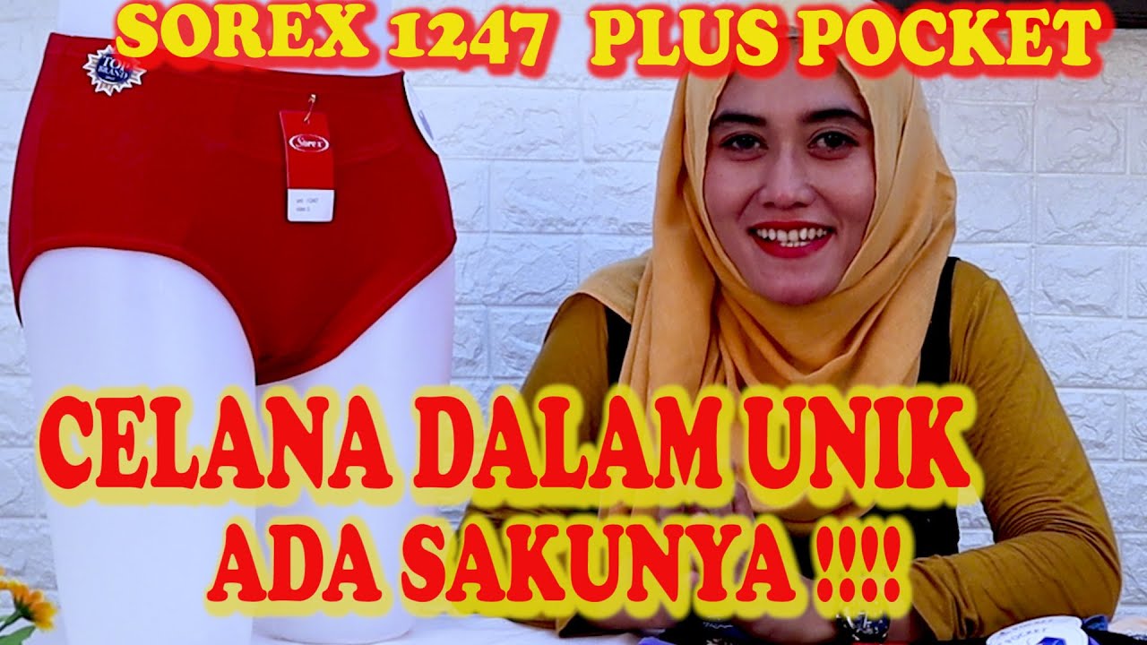  celana  dalam  berbahan  katun  sorex 1247 cd sorex plus 