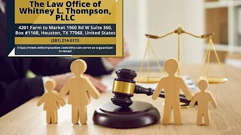 Who Can Serve as a Guardian? by Whitney L. Thompson