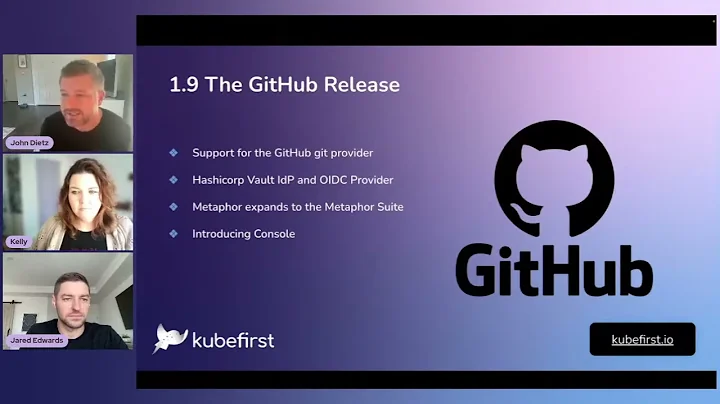 Kubefirst v1.9 Release- Github, Hashicorp Vault and Admin Console