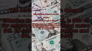 Minimum Wage Oregon in 2024