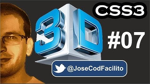 CSS Efecto 3D - 07 Cubo Esqueleto @JoseCodFacilito