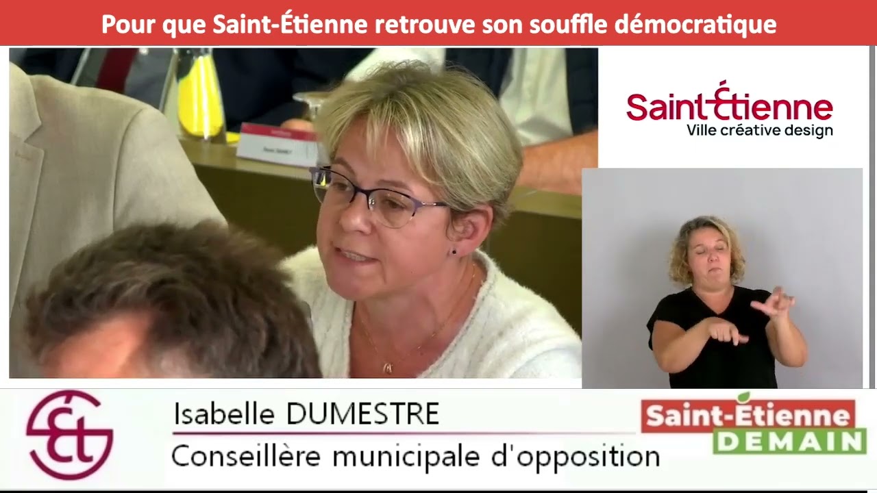 Conseil municipal du 13 10 25 - Intervention d'Isabelle DUMESTRE - Propos liminaires