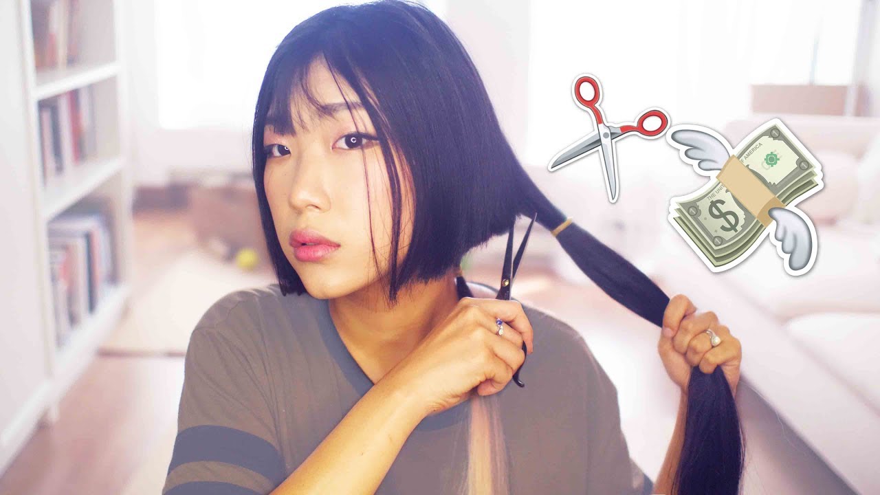 ОСТРИГАЮ И ПРОДАЮ ВСЕ СВОИ ВОЛОСЫ (сама) 💇✂💸