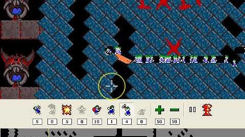 Lemmings Taxing Level 16: X marks the spot