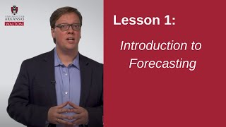 Introduction to Forecasting | SCMT 3623