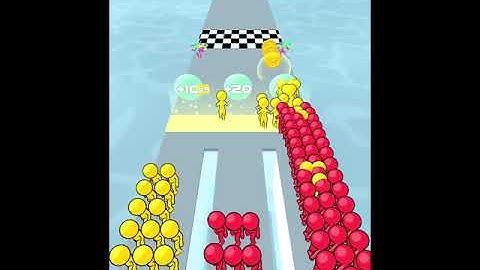 Runner Pusher | Level 383 | New Update 🔥 | #shorts #games all levels