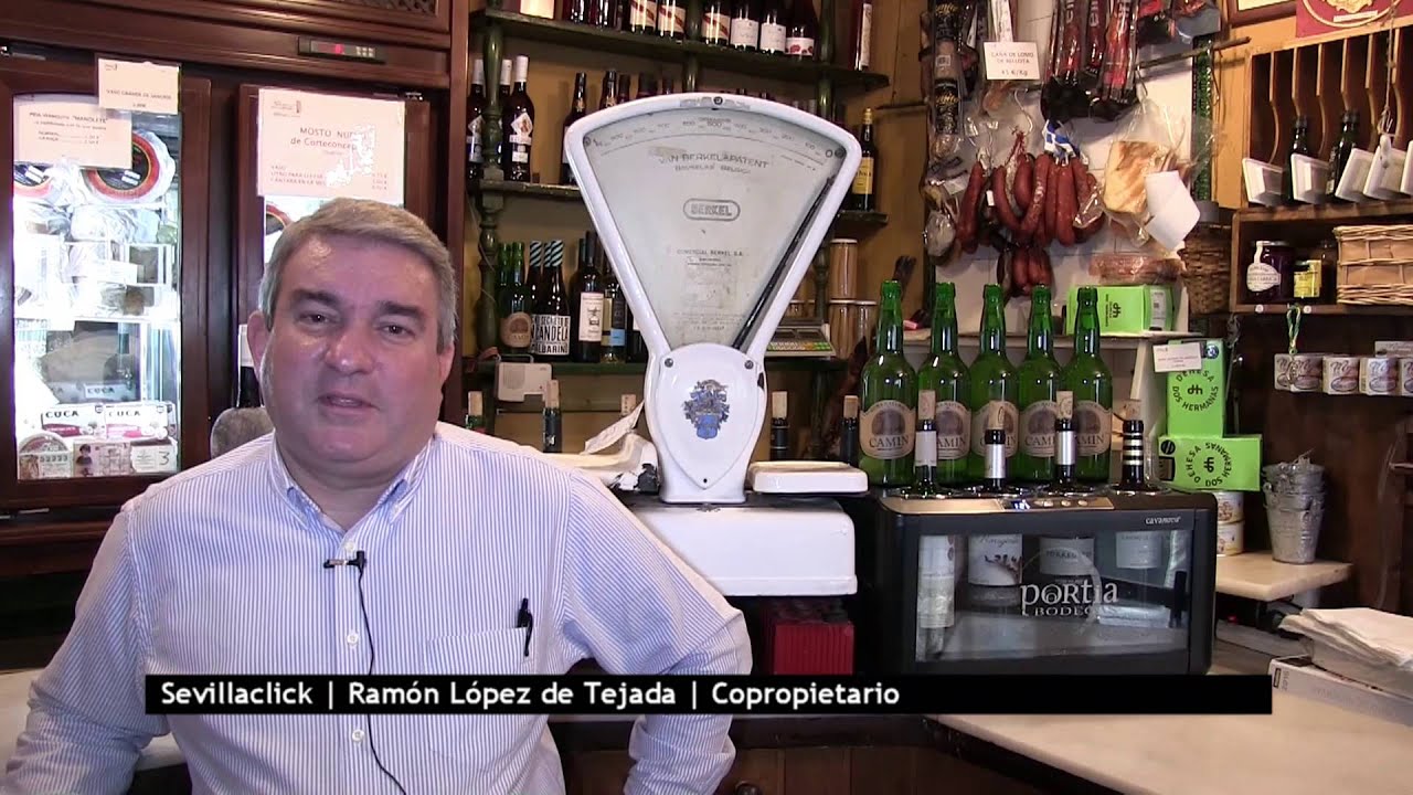 Ramón López de Tejada, copropietario de la Abacería de San Lorenzo santa clarita diet