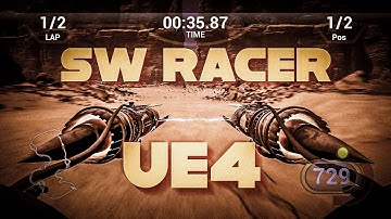 STAR WARS EPISODE I RACER IN UNREAL 4 | Make a full game of it!