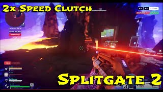 Splitgate 2 | 2x Speed is Insane at the final circle