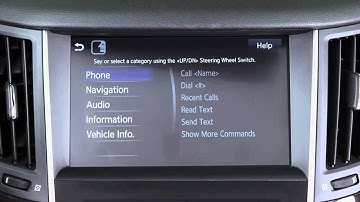 2015 Infiniti Q50 HEV - Voice Prompt Interrupt