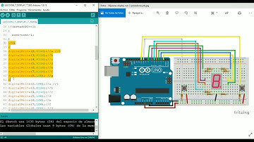 CURSO DE ARDUINO 2021 LECCIÓN 8 Contador Ascendente y Descendente
