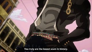 You are truly the lowest scum in history {JoJo's Bizarre Adventure StarDust Crusaders} :ENG SUB: