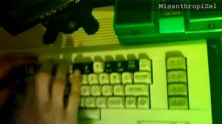 Misanthropixel - Live Dj - Mx18 Zebra Dance Commodore 64 Cam