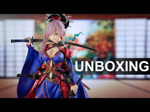 Saber Miyamoto Musashi Figure Fate Grand Order Phat Company Unboxing セイバー 宮本武蔵 フィギュア レビュー Youtube