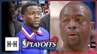 FATHER PRIME! Dwyane Wade Full Game 2 Highlights Heat vs 76ers 2018 Playoffs - 28 Pts off the Bench!