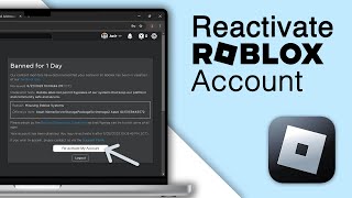 How To Reactivate Your Account In Roblox! [2025 Method]