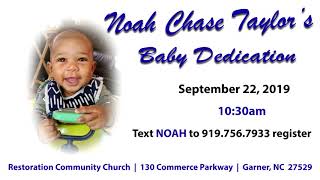 Announcements Week of September 15, 2019 - Restoration Community Church