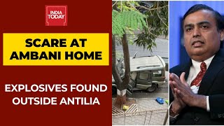 Suspicious Car With Explosives Found Near Mukesh Ambani's House Antilia In Mumbai