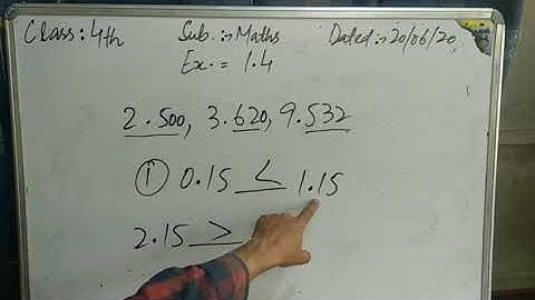 Decimals Lec.6 Class:4th