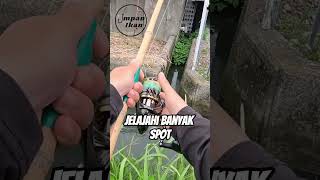 Apa alasan kamu suka mancing dengan teknik casting?