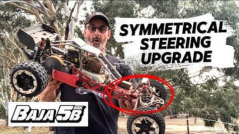 FIXING Baja 5B Steering Slop! The Symmetrical Upgrade #baja #rccar #rovan