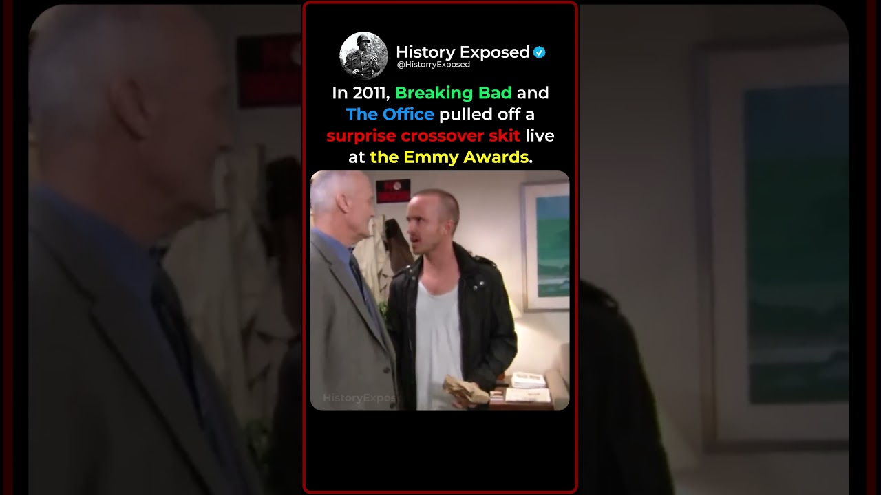 When Breaking Bad And The Office Collaborated at The Emmys 🏆😂