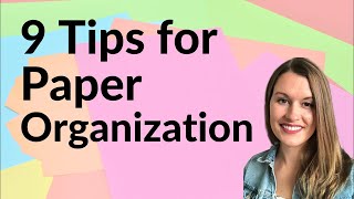 BIG ANNOUNCEMENT + 9 Tips for Cardstock Organization