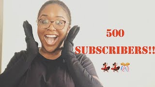 ✨Celebrating 500 SUBSCRIBERS!!; with a Semi-Dramatic Acceptance Speech.| 500 SUBSCRIBERS CELEBRATION