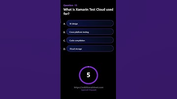 What is Xamarin Test Cloud used for