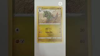 Pokemon cards. Axew Pokemon card BASIC to STAGE 2
