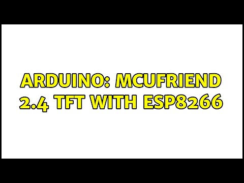Arduino: mcufriend 2.4