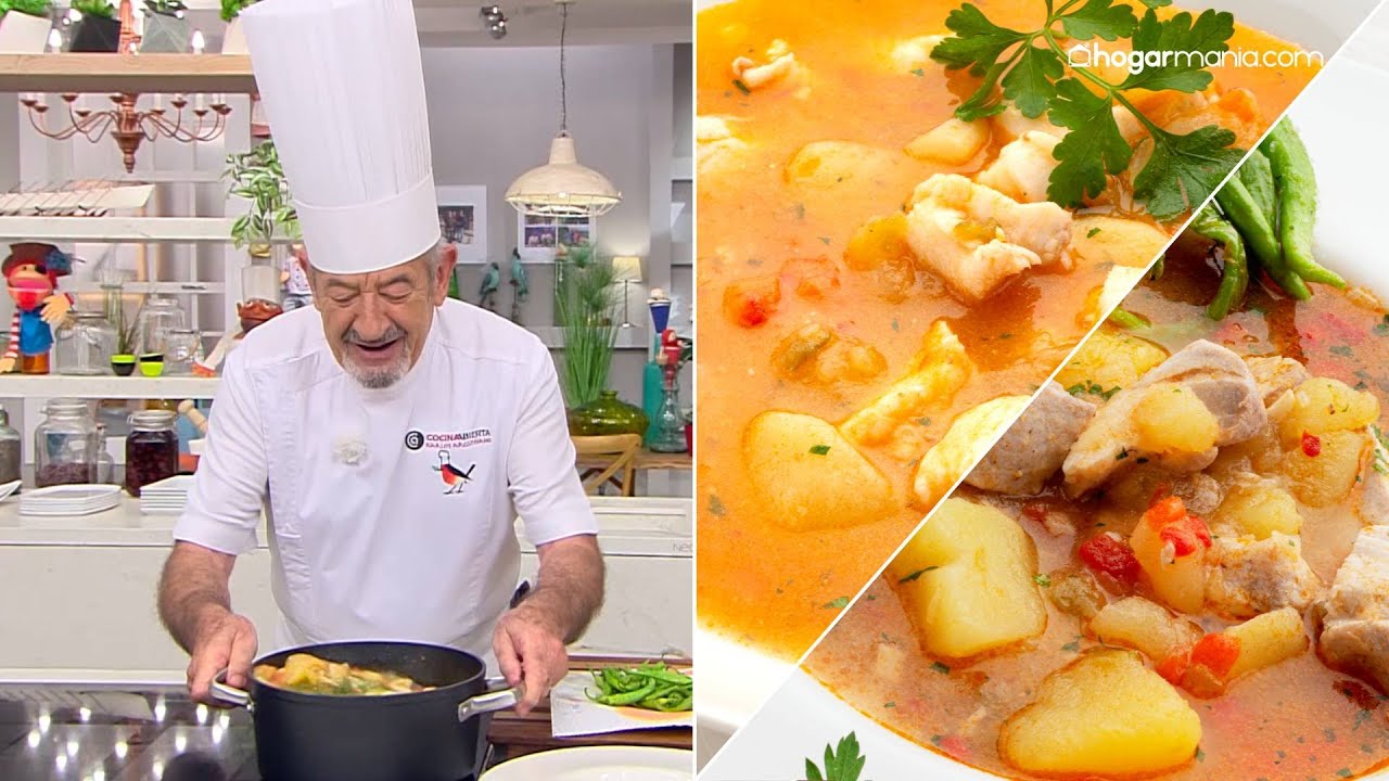 Dos versiones del clásico marmitako con Karlos Arguiñano