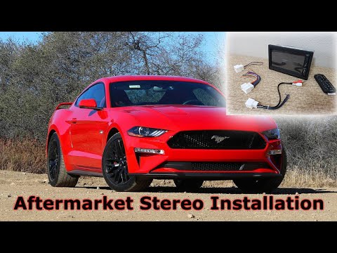 2003 Ford Mustang Stereo Replacement Upgrade - Aftermarket Stereo Installation
