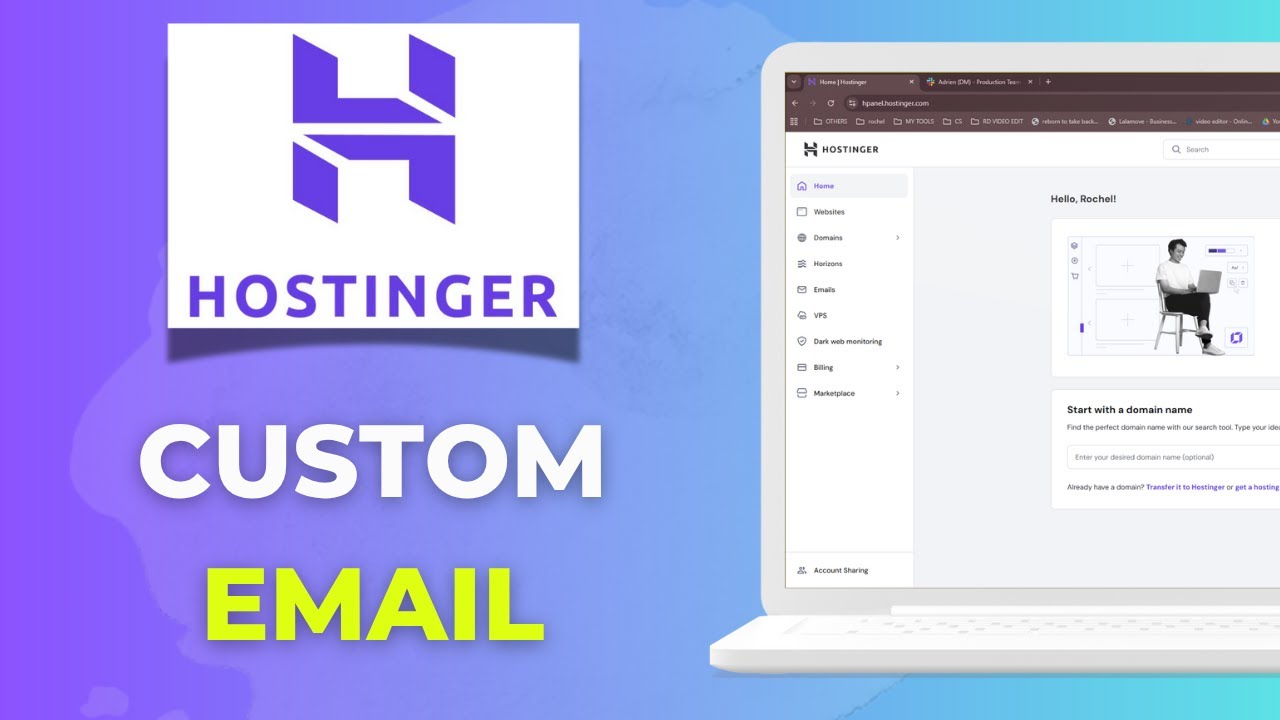 How to Set Up a Custom Domain Email on Hostinger